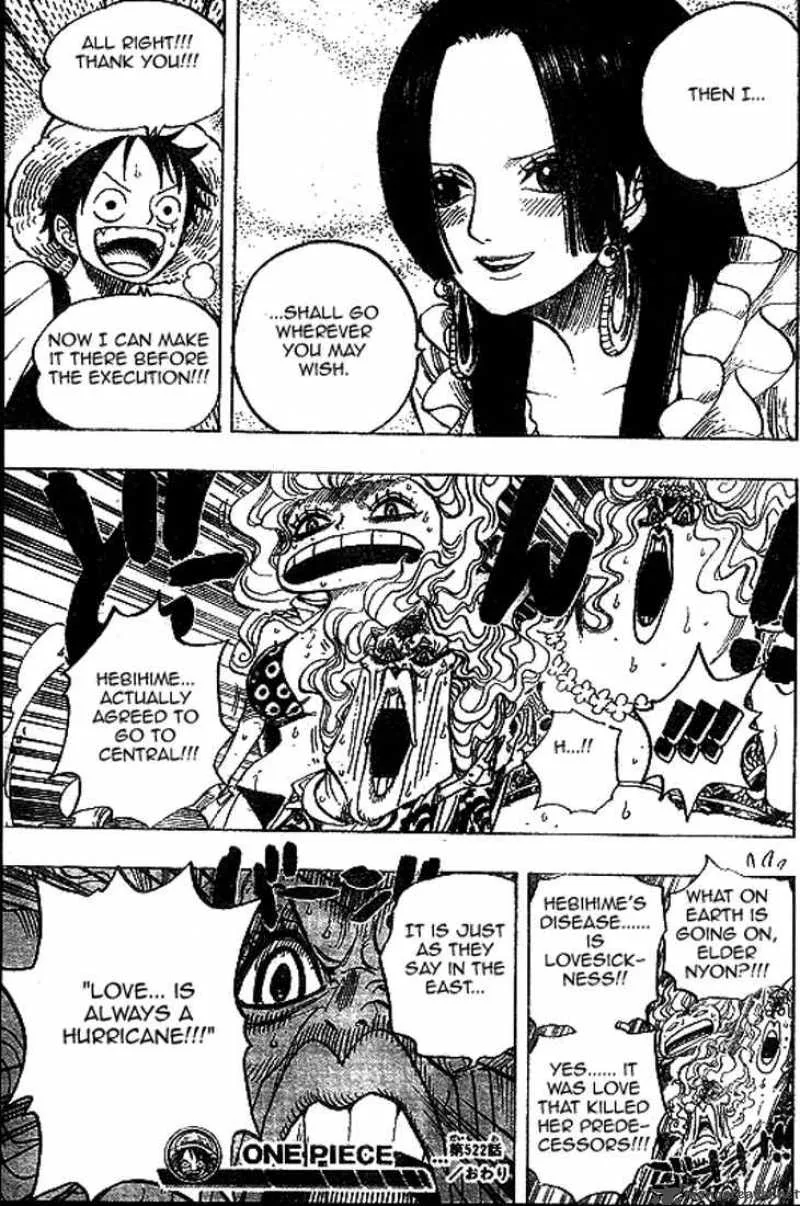 One Piece Chapter 522: A Fatal Disease – Page 21