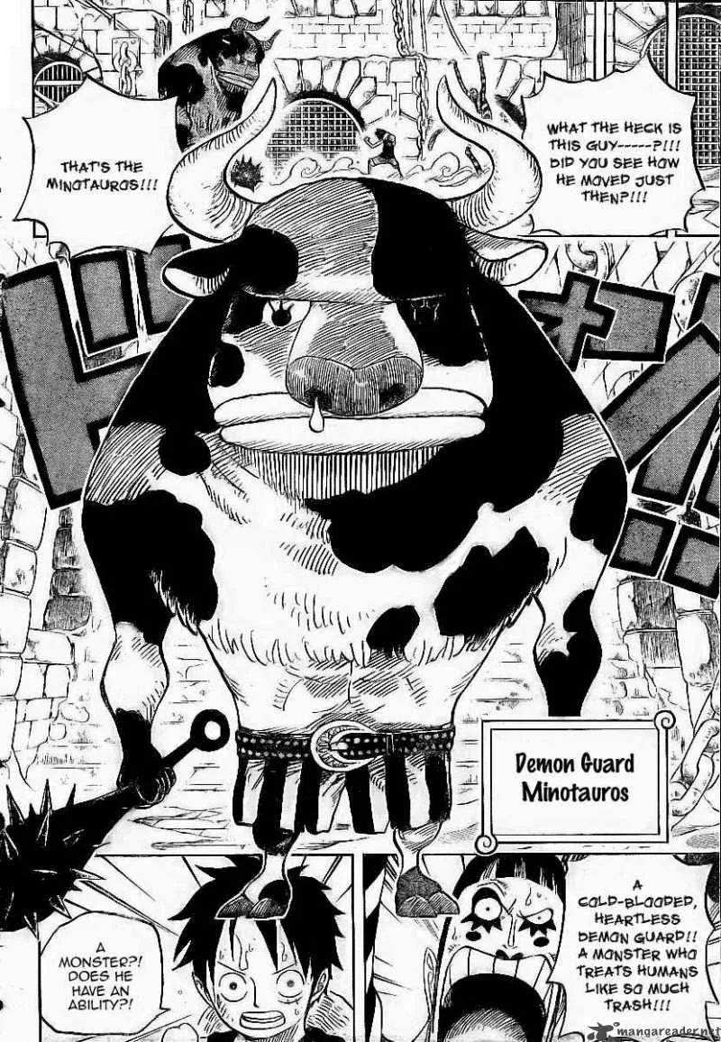 One Piece Chapter 532: Demon Guard Minotauros – Page 5
