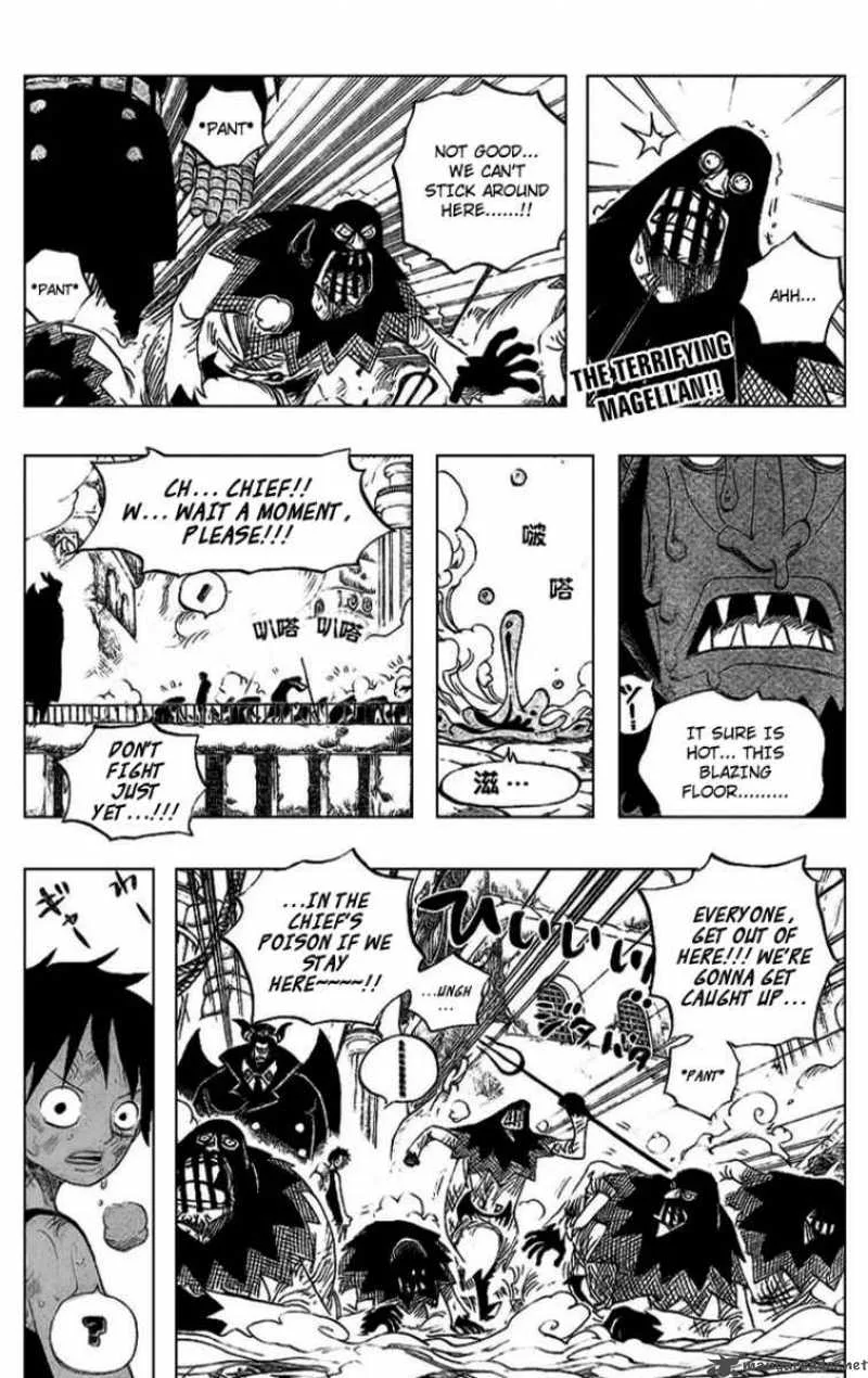 One Piece Chapter 534: Chief Warden Magellan vs Pirate Luffy – Page 2