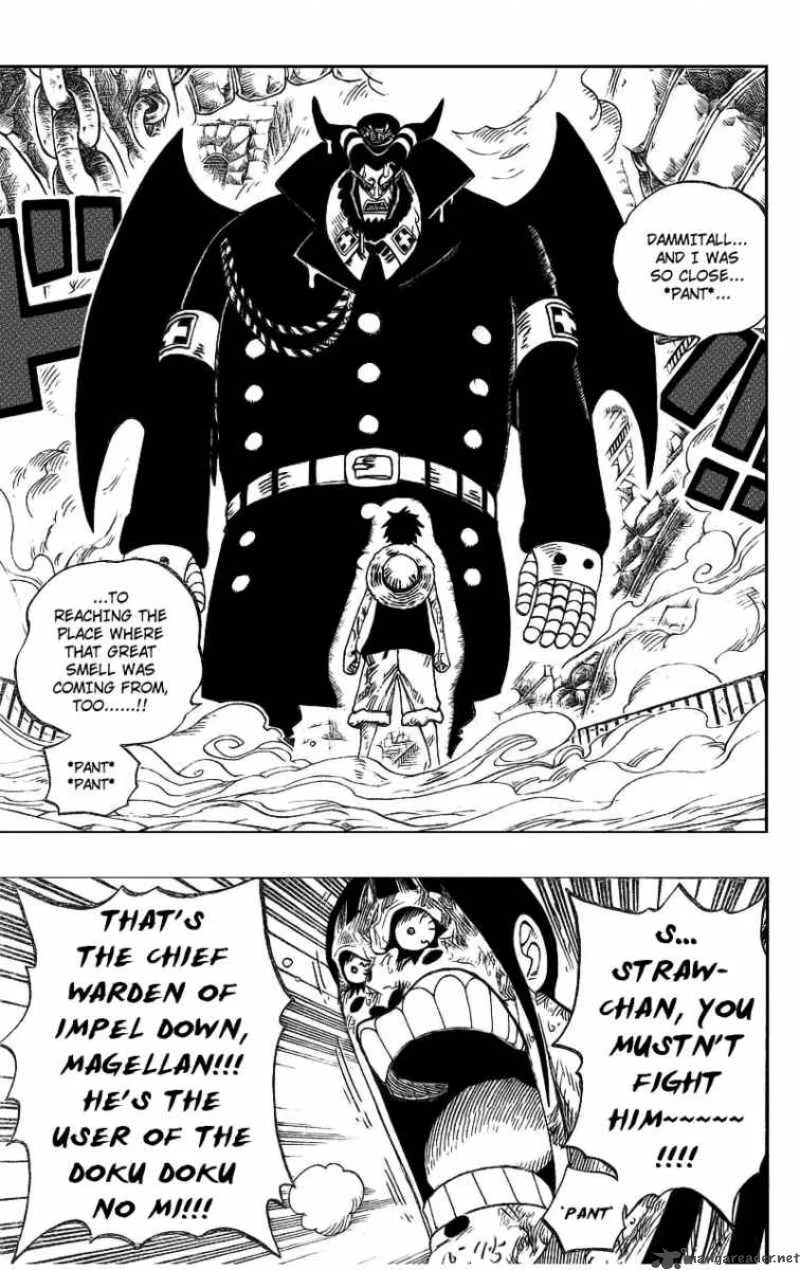 One Piece Chapter 534: Chief Warden Magellan vs Pirate Luffy – Page 3