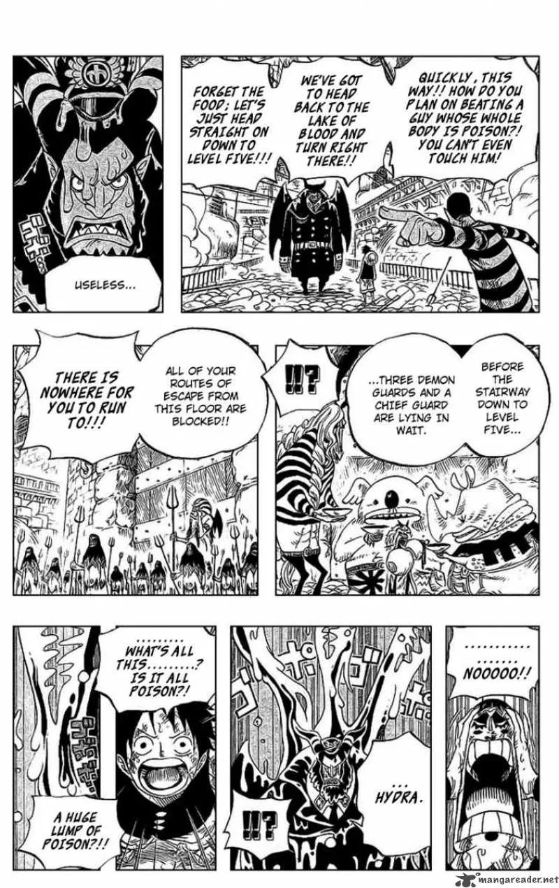 One Piece Chapter 534: Chief Warden Magellan vs Pirate Luffy – Page 5