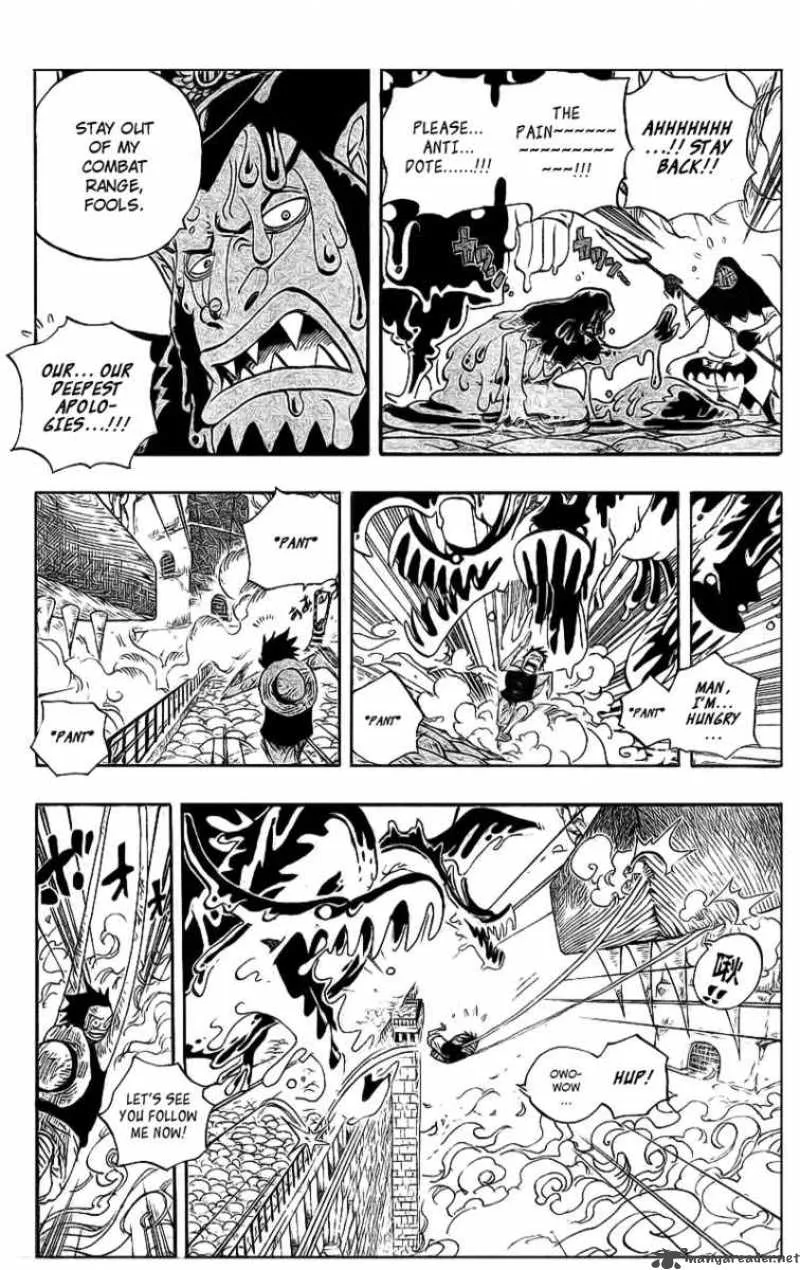 One Piece Chapter 534: Chief Warden Magellan vs Pirate Luffy – Page 7