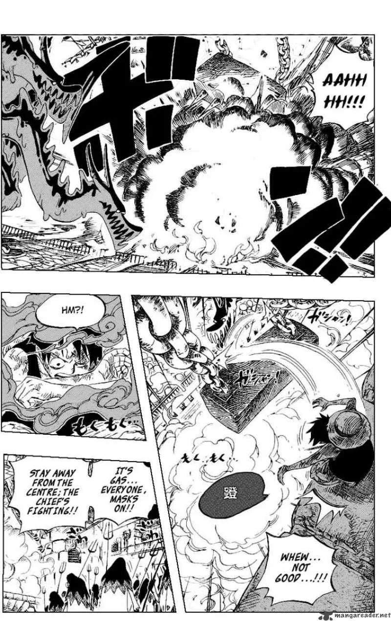 One Piece Chapter 534: Chief Warden Magellan vs Pirate Luffy – Page 10