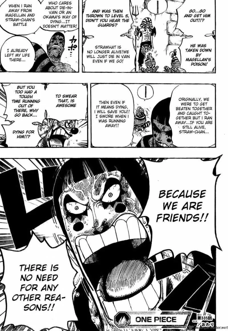 One Piece Chapter 535: Friends – Page 20