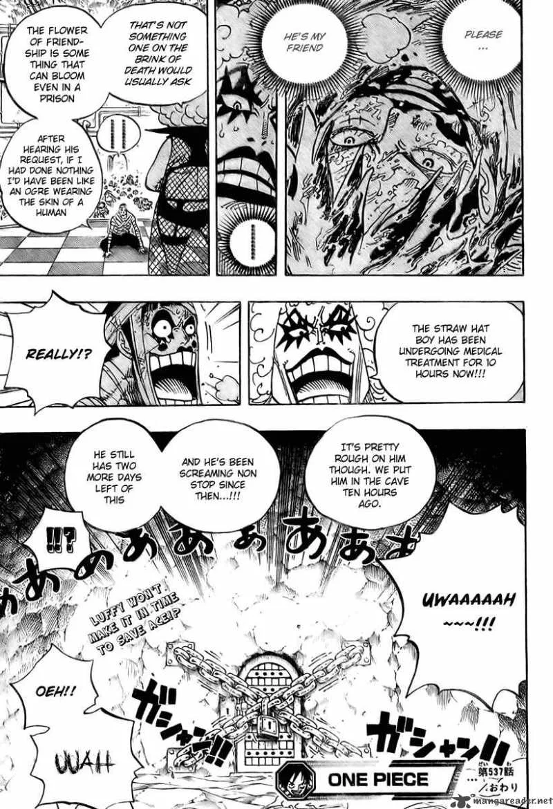 One Piece Chapter 537: Okama In Hell – Page 17