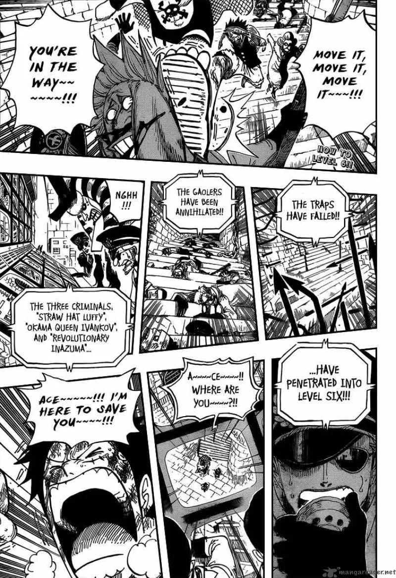 One Piece Chapter 540: Lv6 Infinte Hell – Page 3