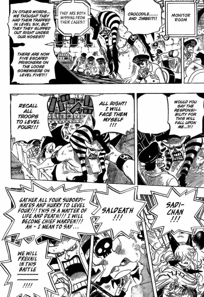 One Piece Chapter 541: The Likes of Vhich It Has Never Seen – Page 6
