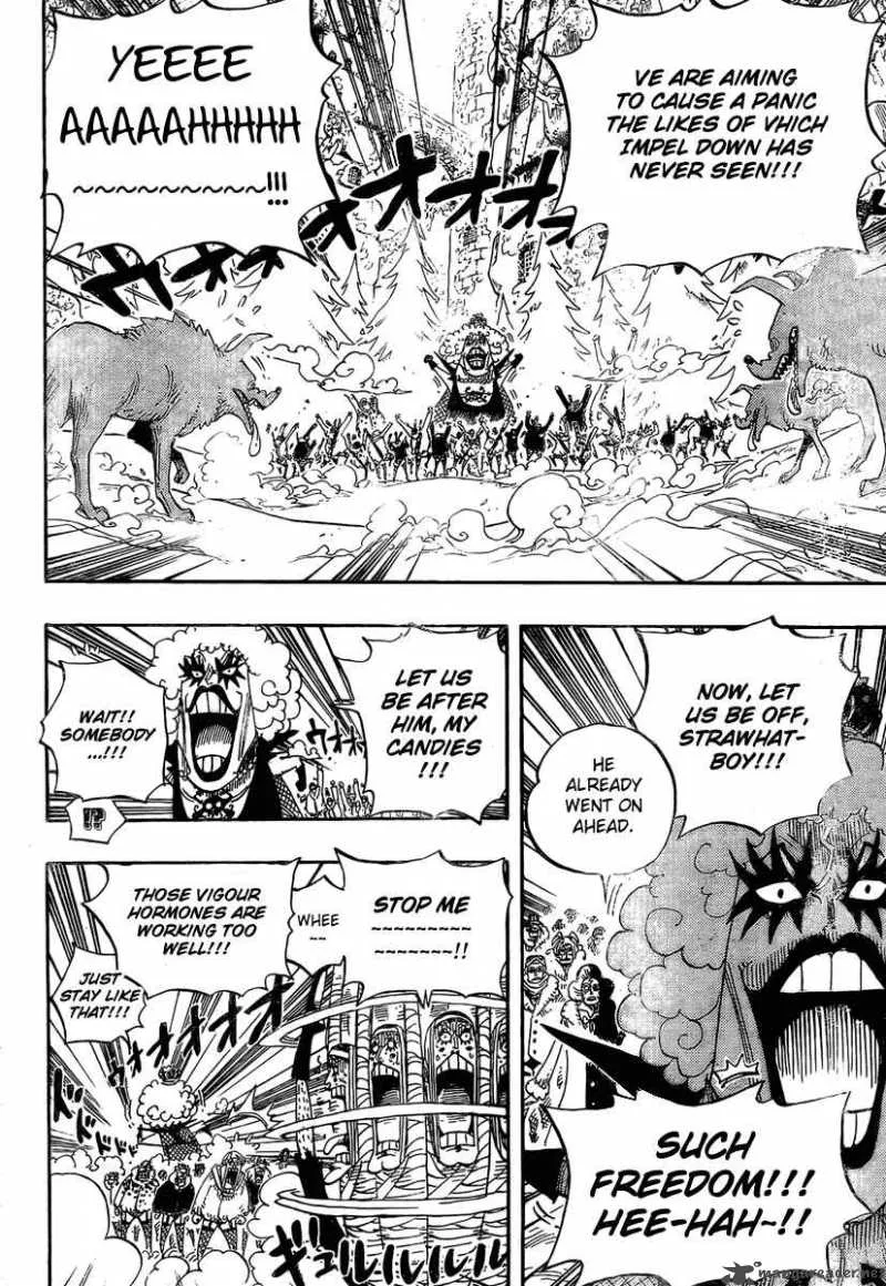 One Piece Chapter 541: The Likes of Vhich It Has Never Seen – Page 8