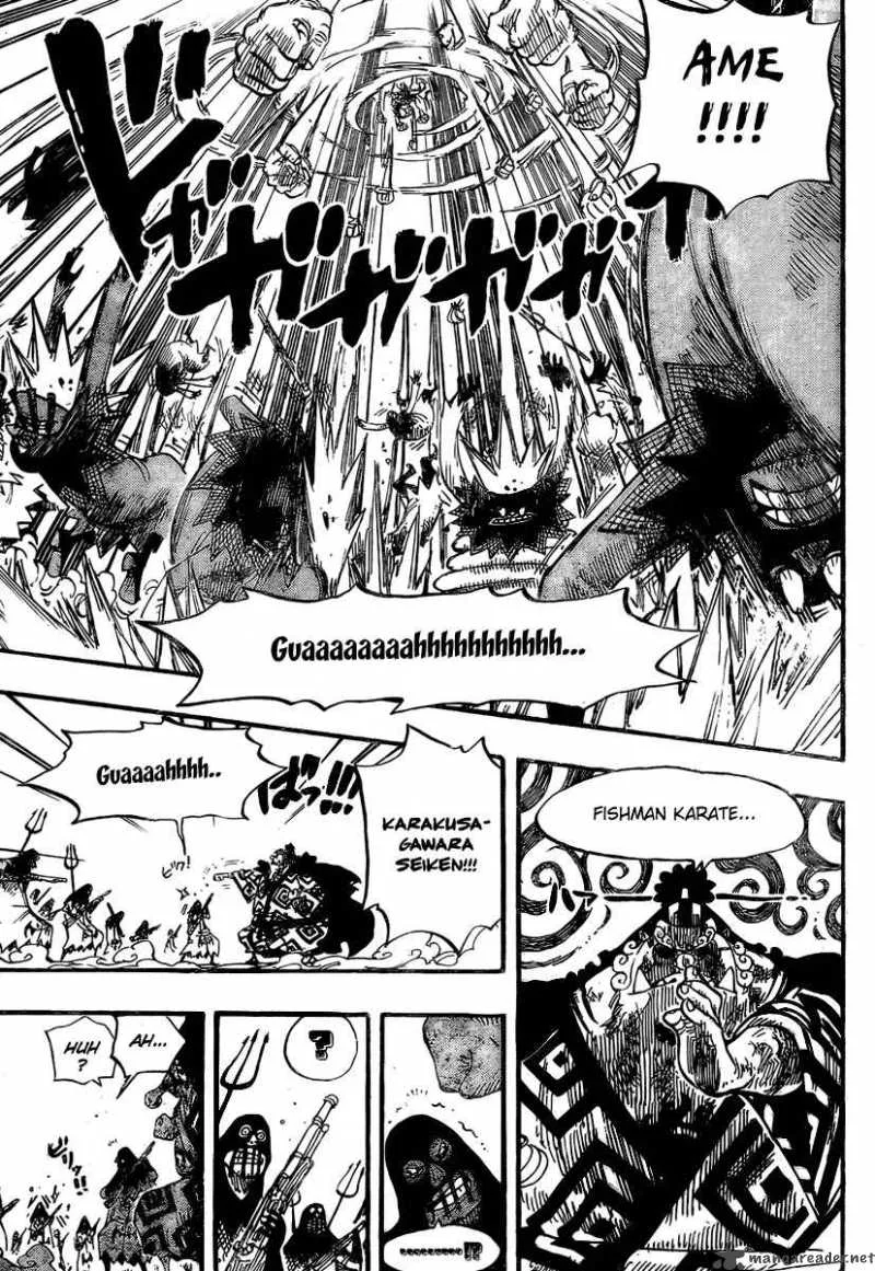One Piece Chapter 541: The Likes of Vhich It Has Never Seen – Page 13