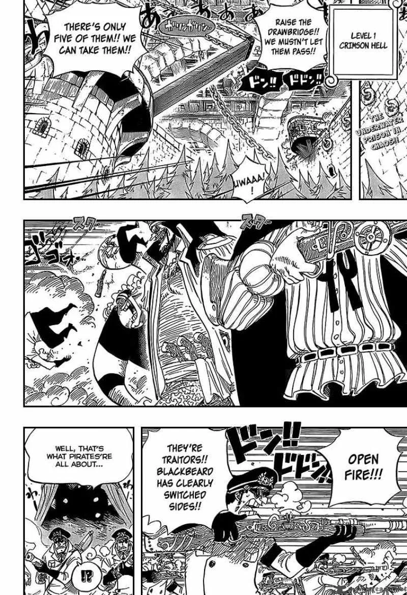 One Piece Chapter 543: Strawhat and Blackbeard – Page 2