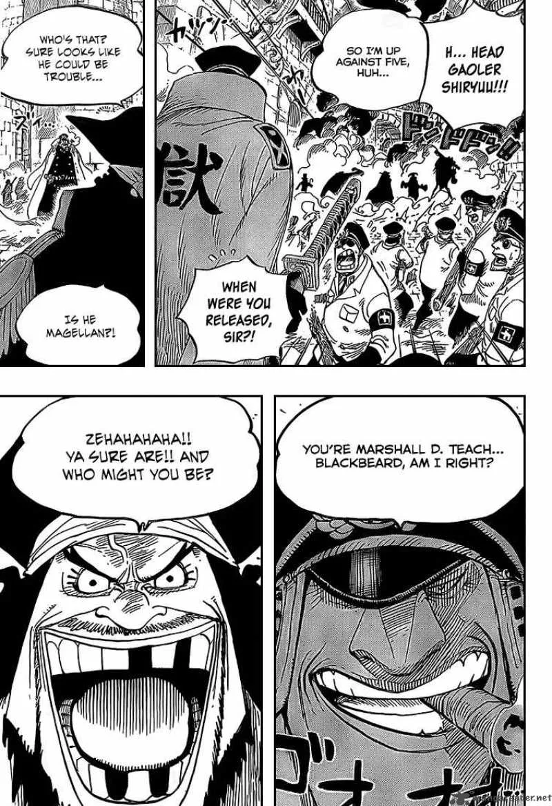One Piece Chapter 543: Strawhat and Blackbeard – Page 3