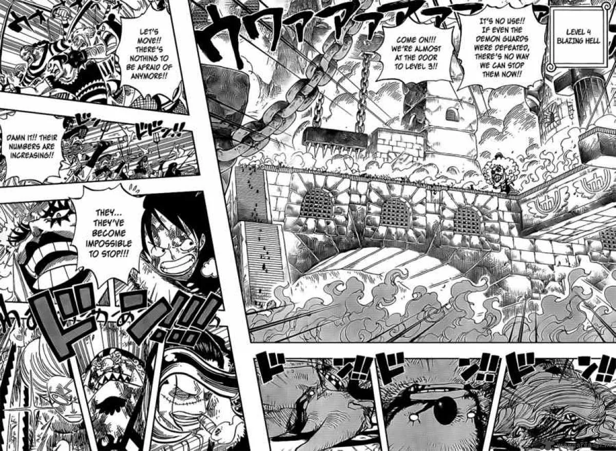 One Piece Chapter 543: Strawhat and Blackbeard – Page 4