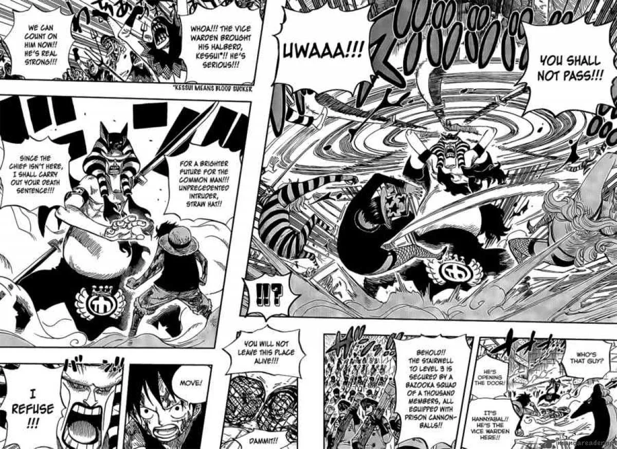 One Piece Chapter 543: Strawhat and Blackbeard – Page 7