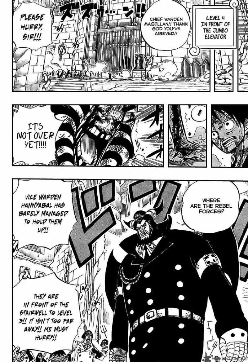 One Piece Chapter 543: Strawhat and Blackbeard – Page 10