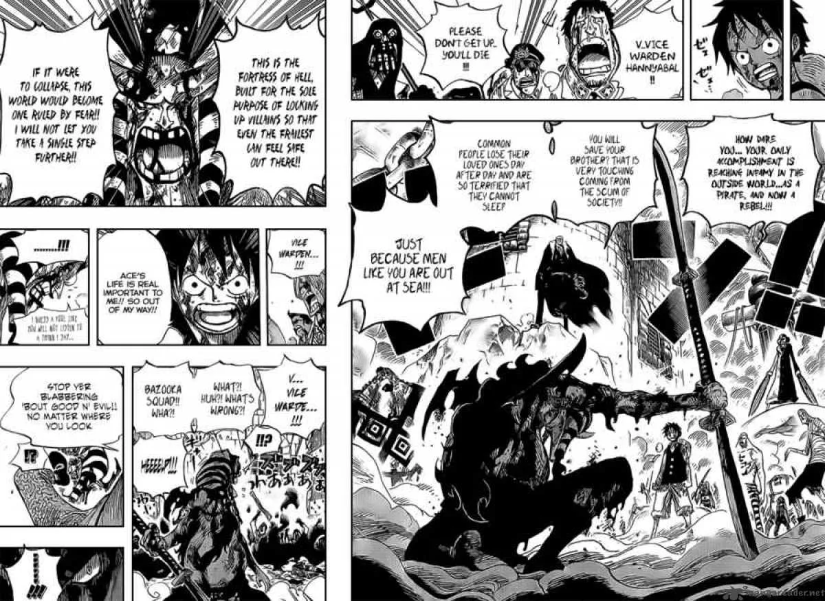 One Piece Chapter 543: Strawhat and Blackbeard – Page 12