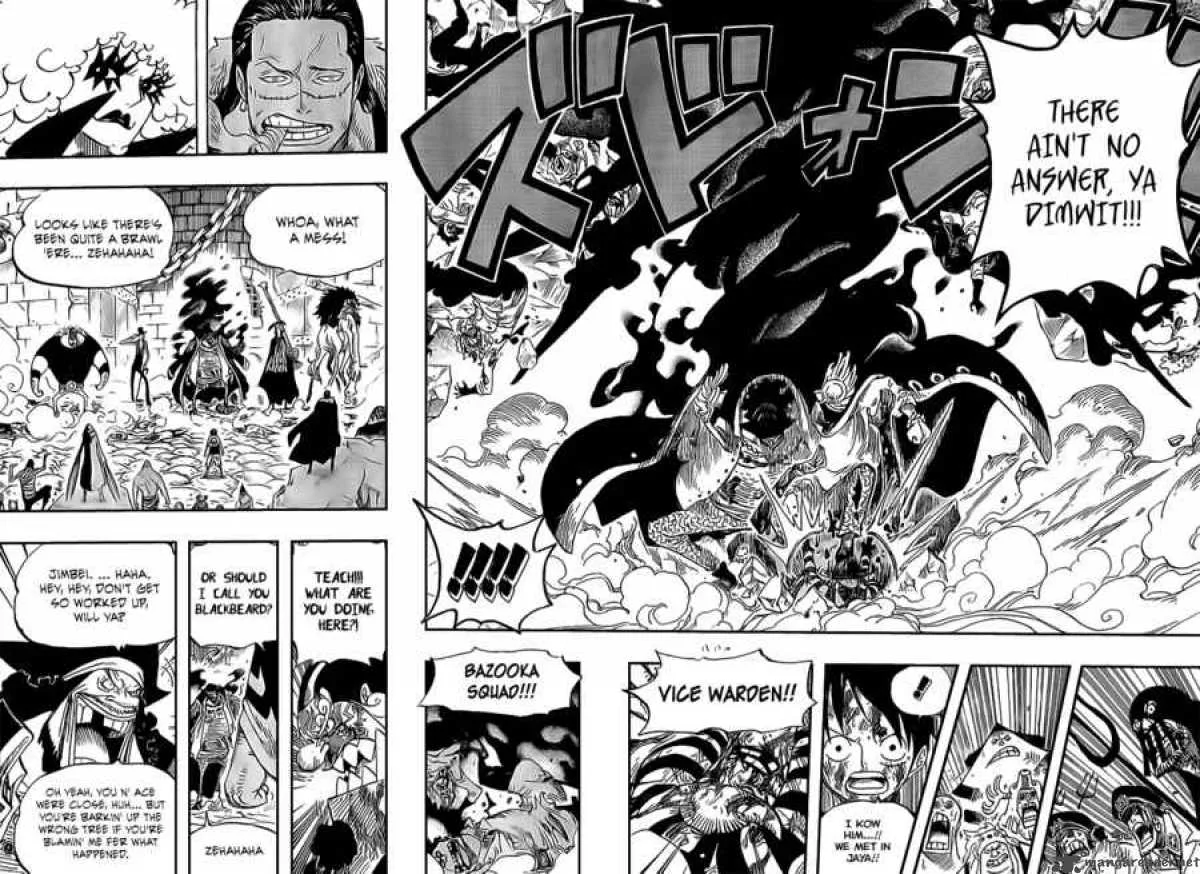 One Piece Chapter 543: Strawhat and Blackbeard – Page 13
