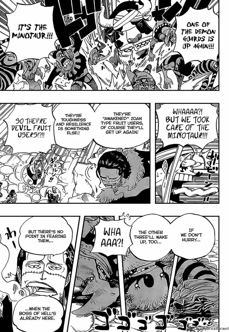 One Piece Chapter 544: Even Hell Has Off Days – Page 12