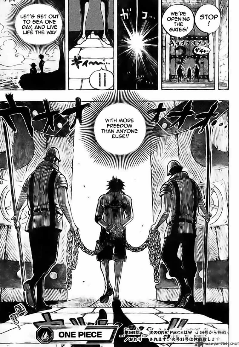 One Piece Chapter 549: Departing for Battle – Page 20
