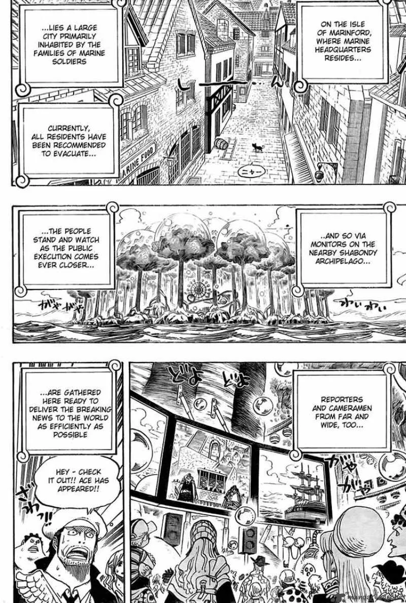 One Piece Chapter 550: Marine Headquarters – Page 4