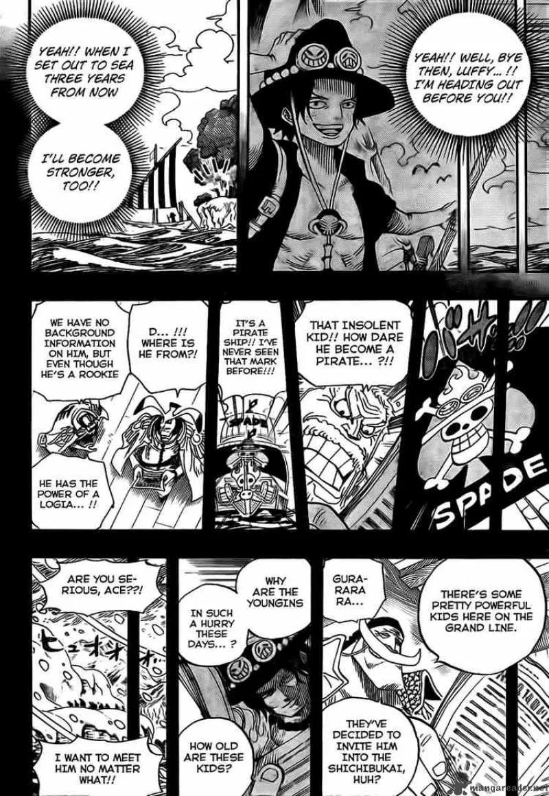 One Piece Chapter 552: Ace and Whitebeard – Page 4