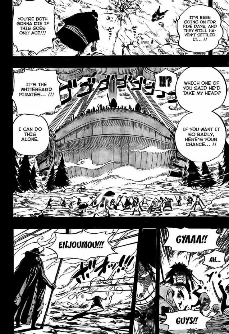 One Piece Chapter 552: Ace and Whitebeard – Page 6