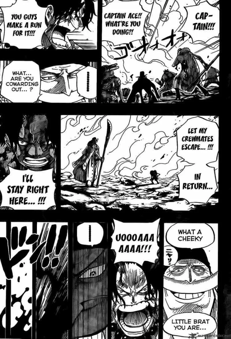 One Piece Chapter 552: Ace and Whitebeard – Page 7