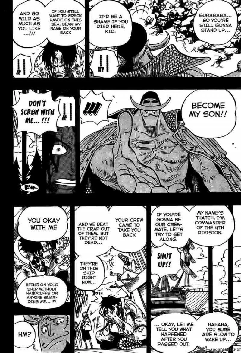 One Piece Chapter 552: Ace and Whitebeard – Page 8