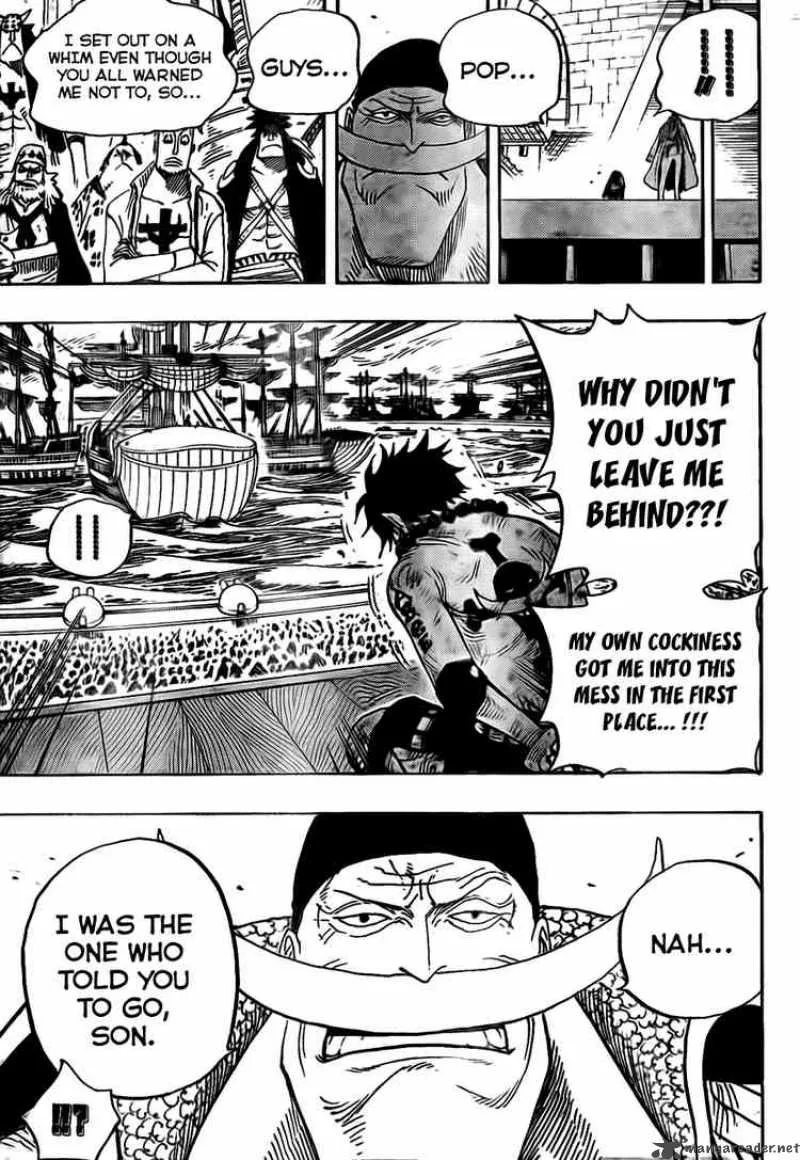 One Piece Chapter 552: Ace and Whitebeard – Page 13