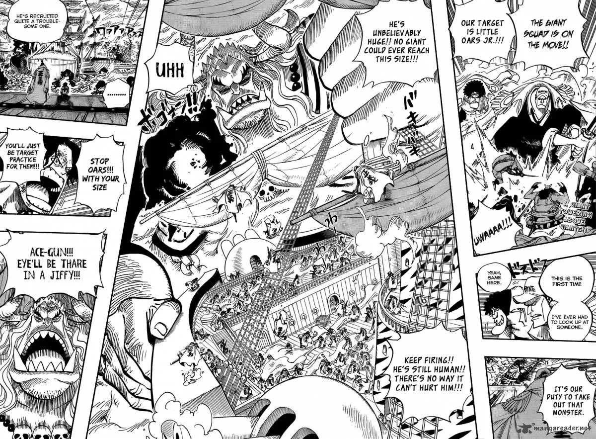 One Piece Chapter 555: Oars and his hat – Page 2