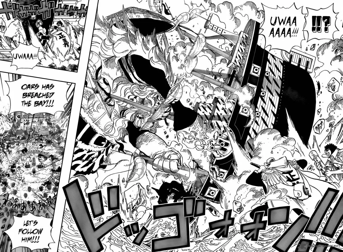 One Piece Chapter 555: Oars and his hat – Page 3