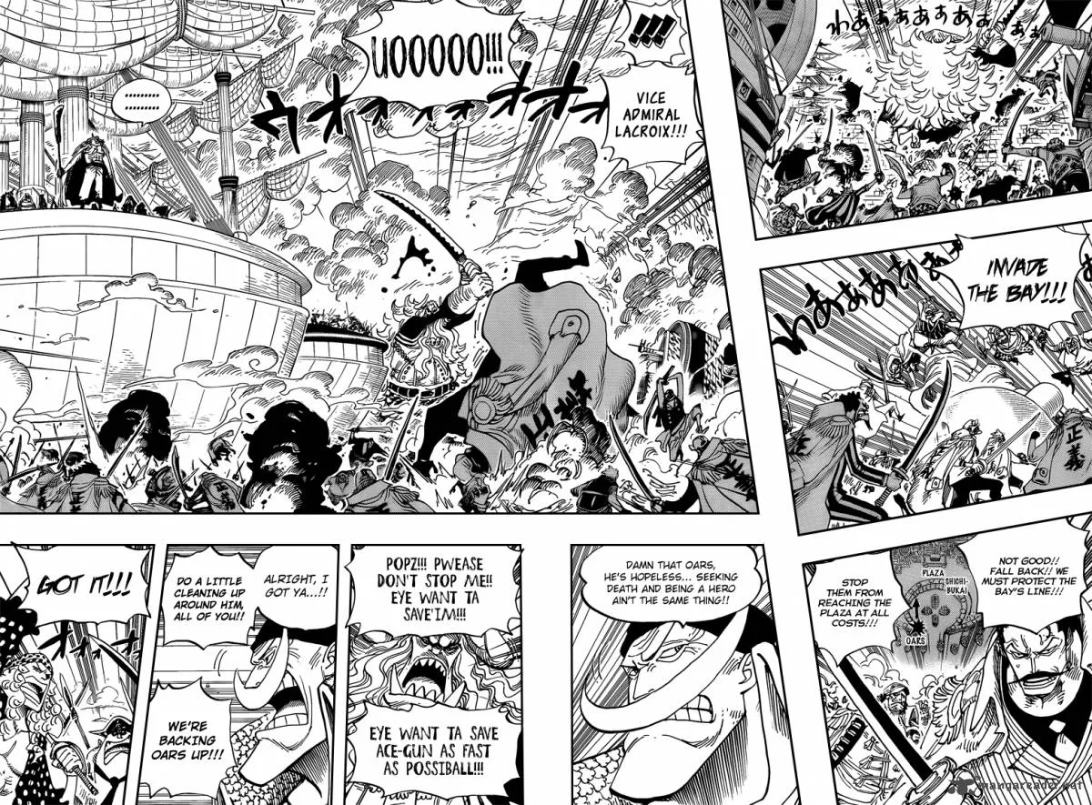 One Piece Chapter 555: Oars and his hat – Page 4