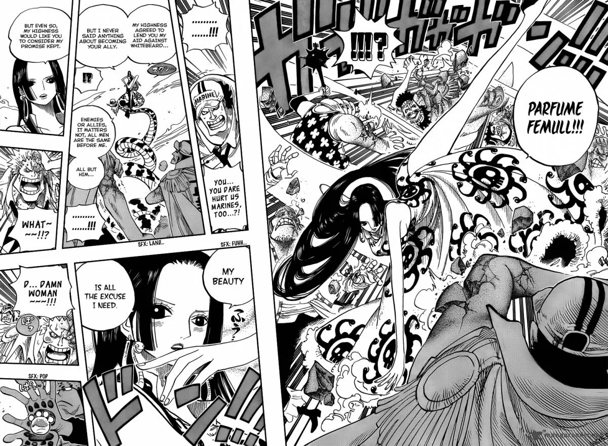 One Piece Chapter 555: Oars and his hat – Page 6