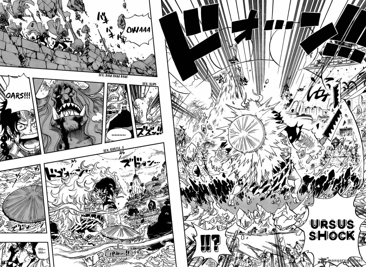 One Piece Chapter 555: Oars and his hat – Page 7