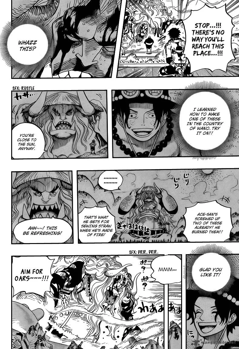 One Piece Chapter 555: Oars and his hat – Page 8