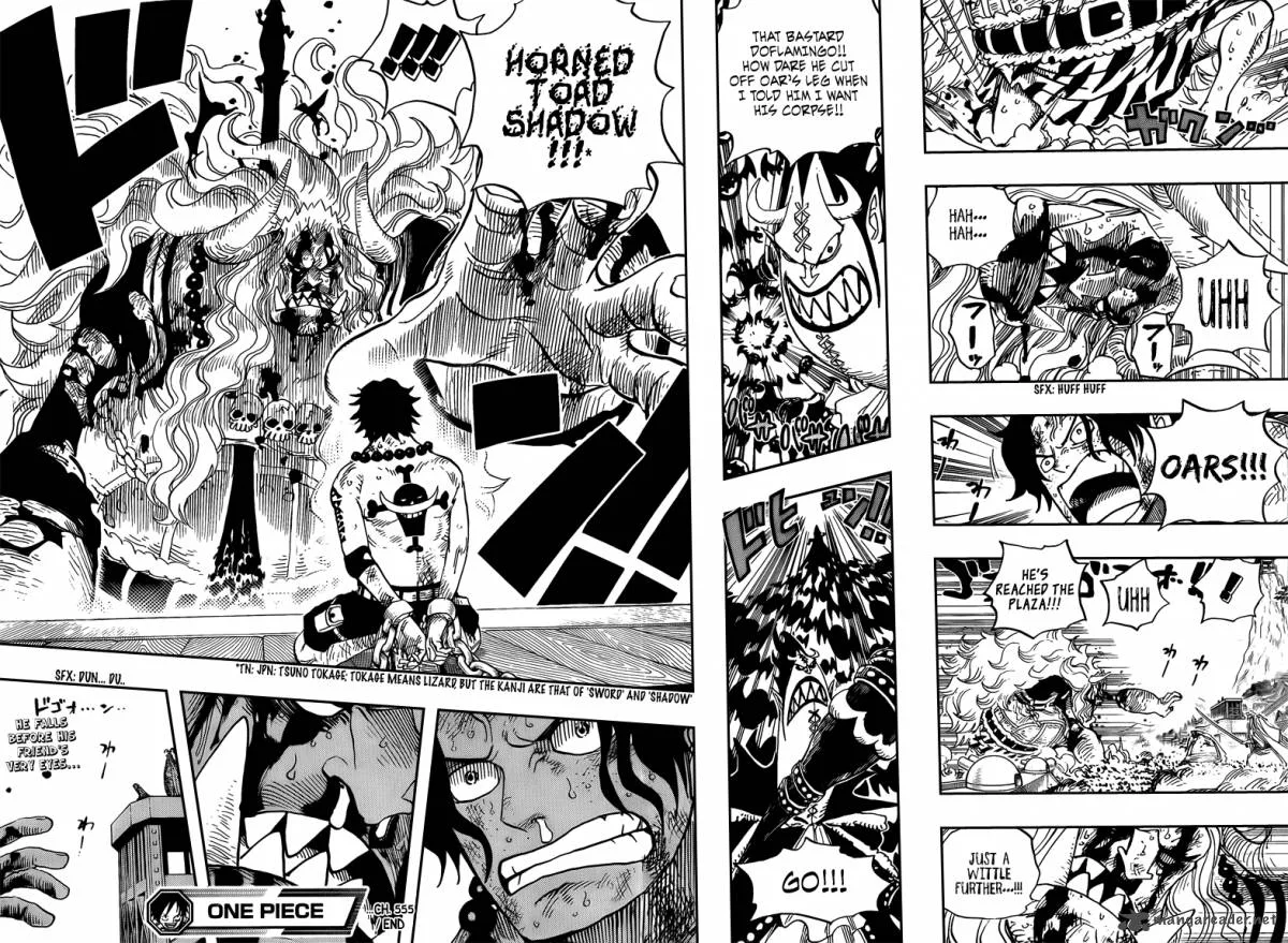 One Piece Chapter 555: Oars and his hat – Page 11