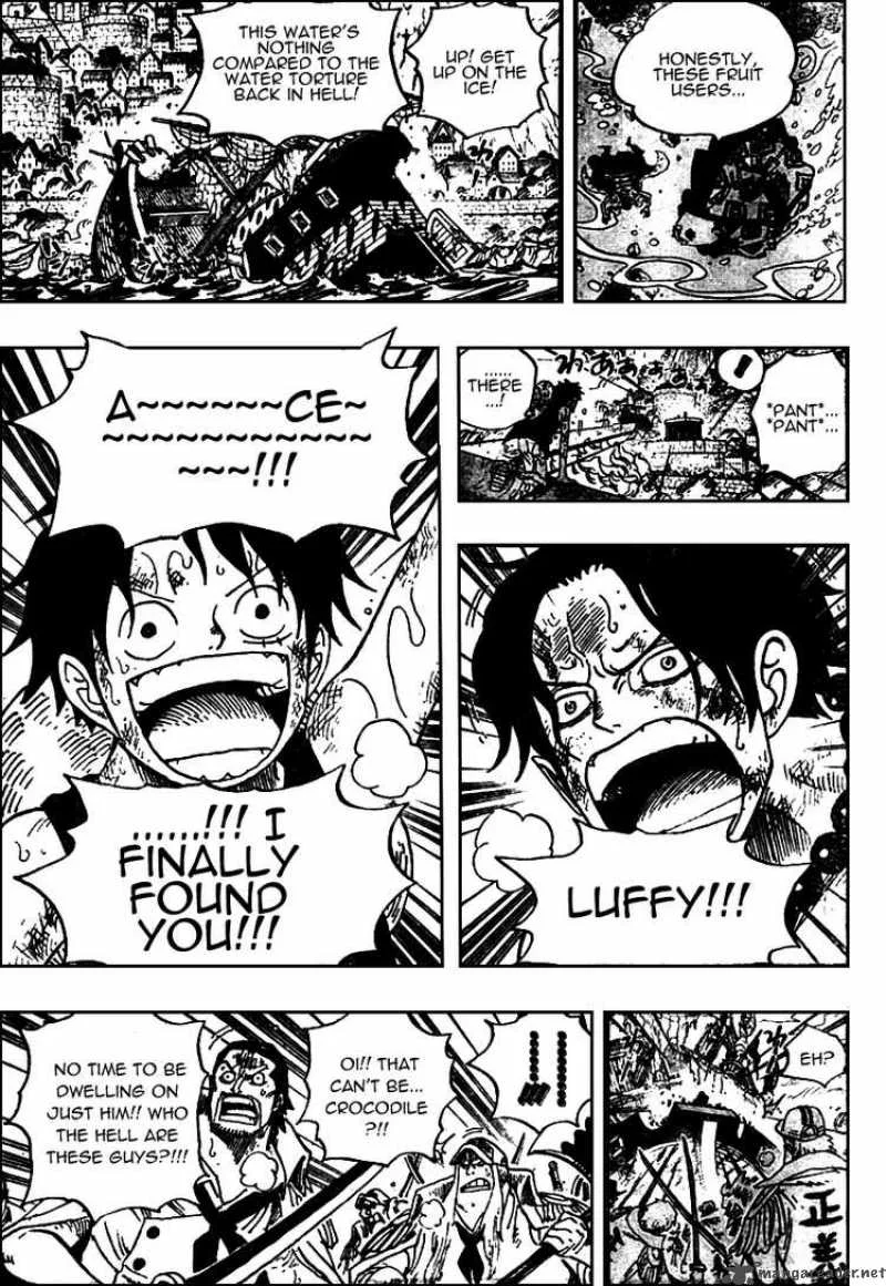 One Piece Chapter 557: Luffy and Whitebeard – Page 7