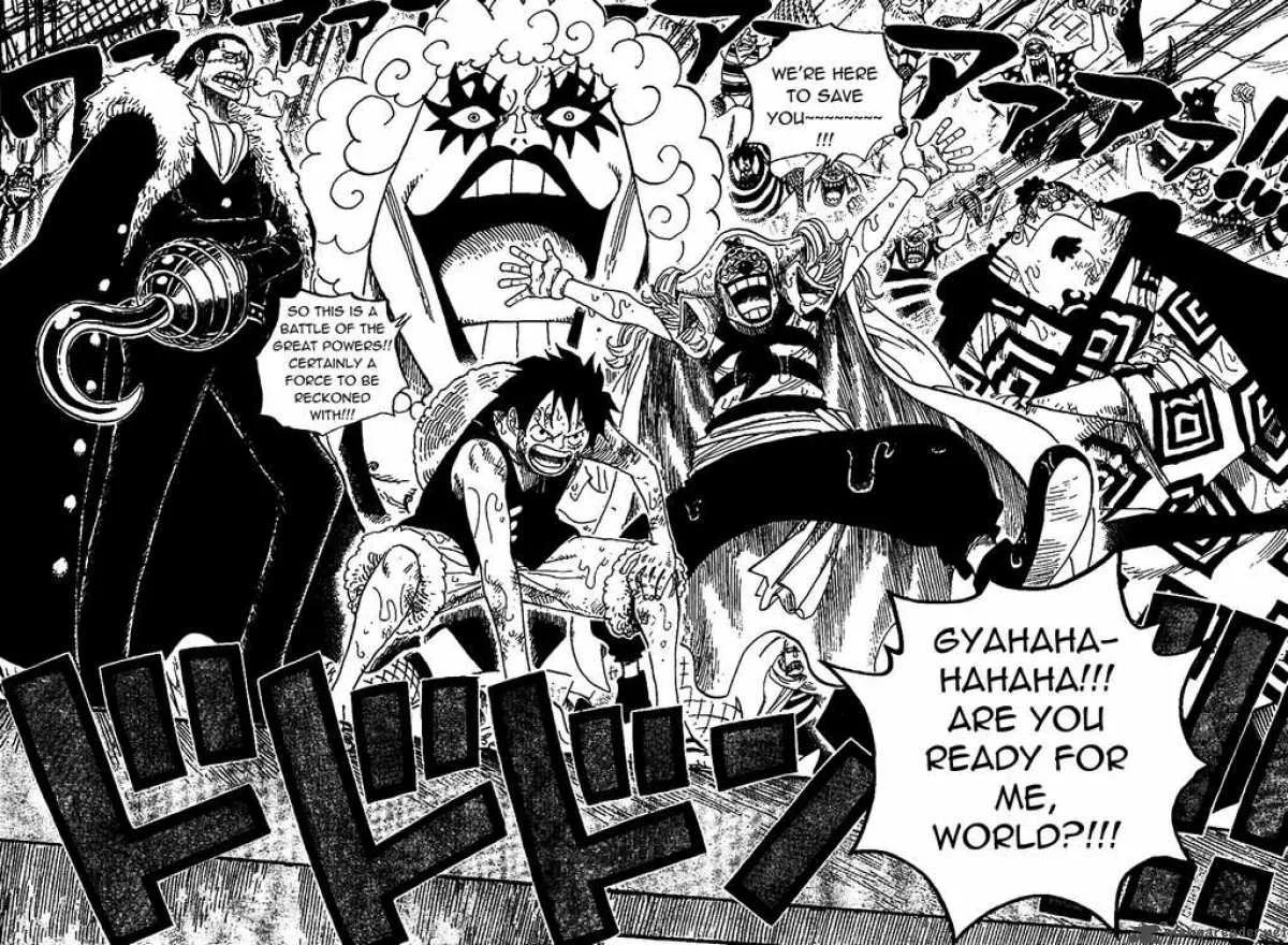 One Piece Chapter 557: Luffy and Whitebeard – Page 8
