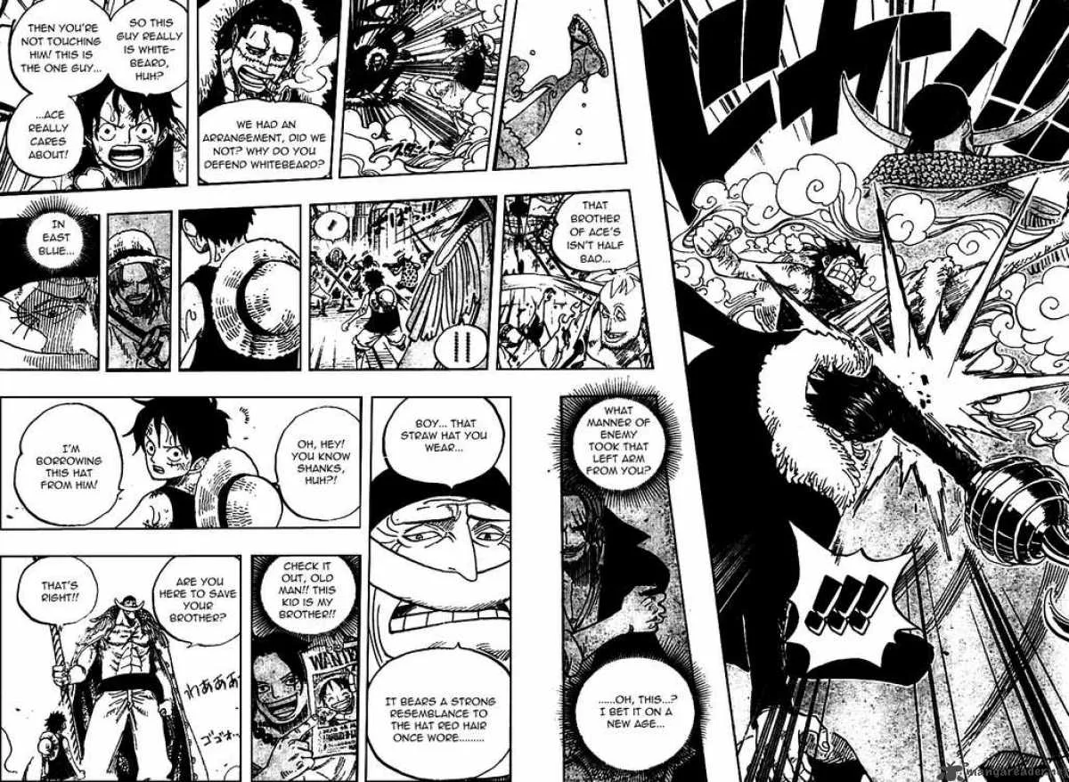 One Piece Chapter 557: Luffy and Whitebeard – Page 13