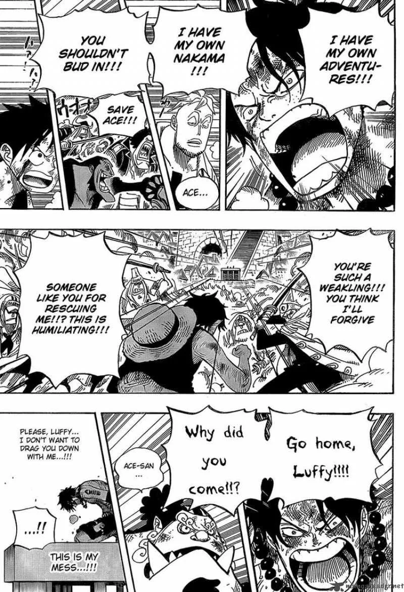 One Piece Chapter 558: Brother – Page 9