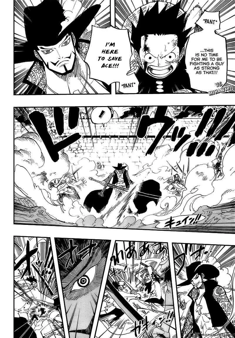 One Piece Chapter 561: Luffy vs Mihawk – Page 3