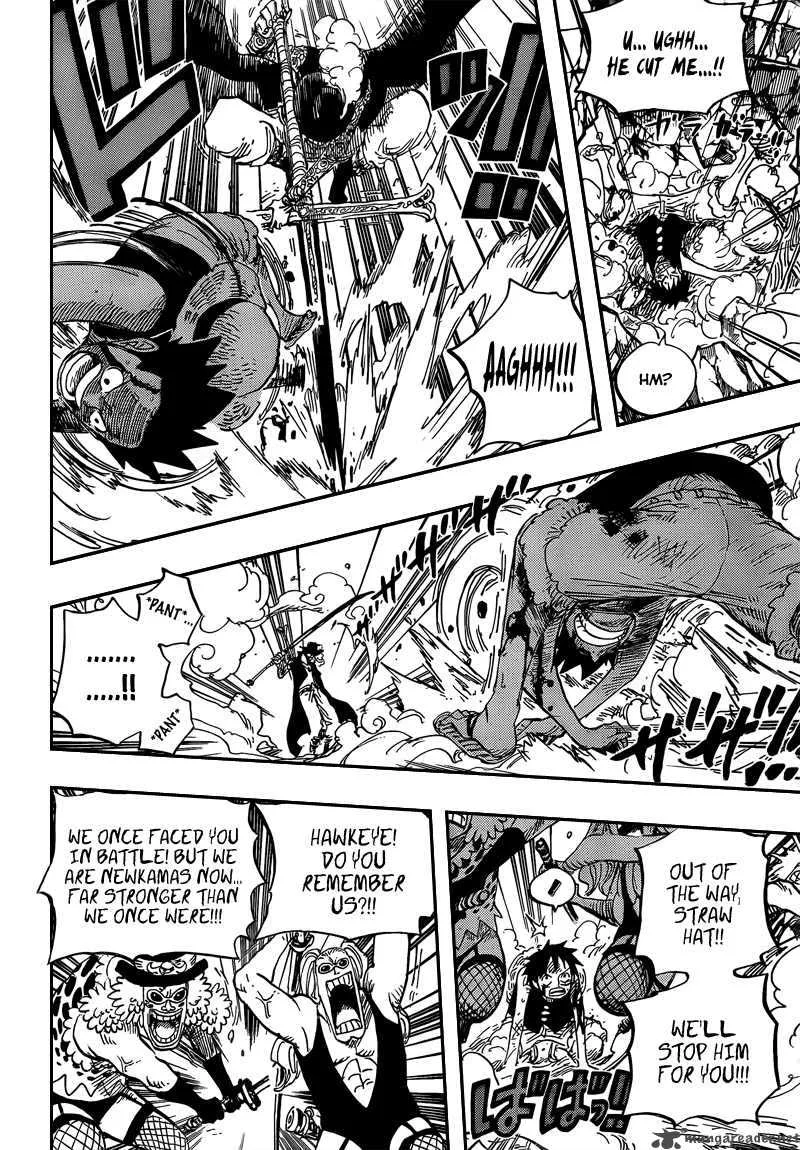 One Piece Chapter 561: Luffy vs Mihawk – Page 5
