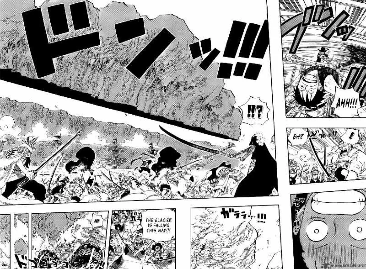 One Piece Chapter 561: Luffy vs Mihawk – Page 7