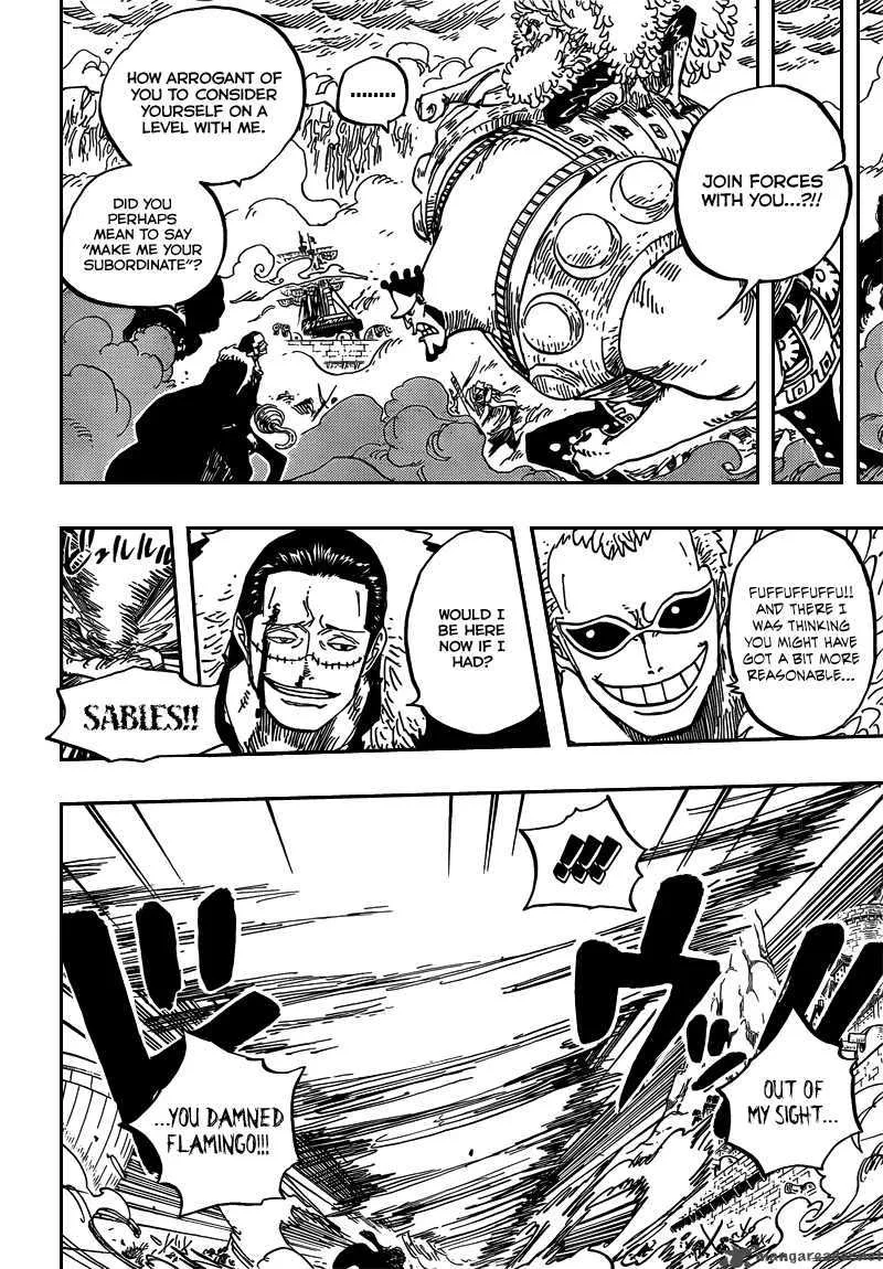 One Piece Chapter 561: Luffy vs Mihawk – Page 8