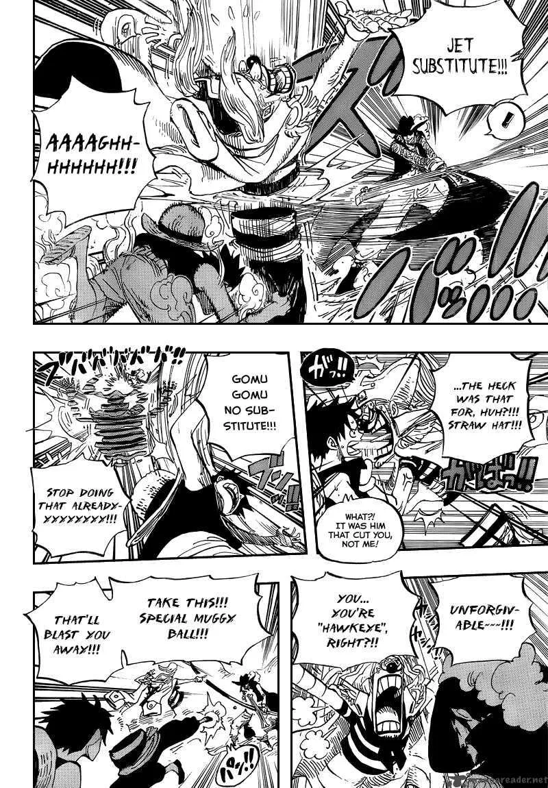 One Piece Chapter 561: Luffy vs Mihawk – Page 10