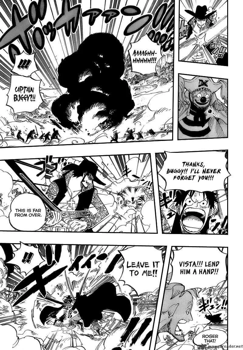 One Piece Chapter 561: Luffy vs Mihawk – Page 11