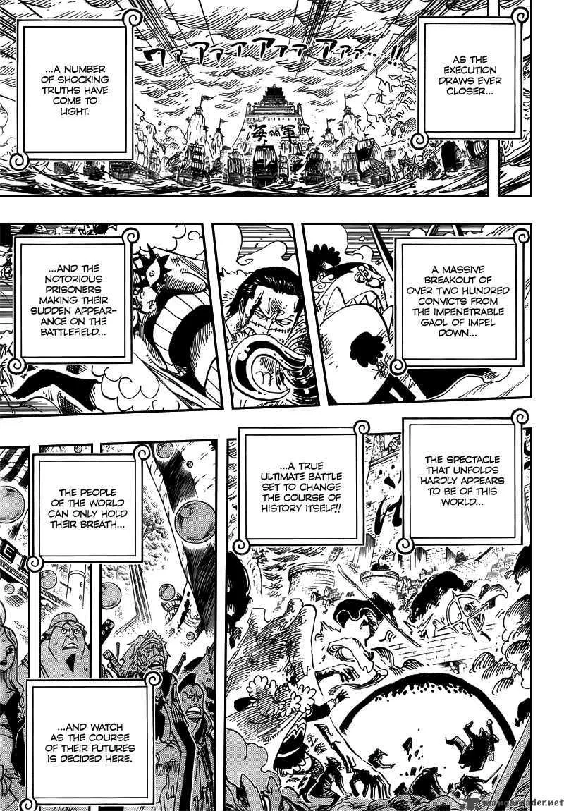 One Piece Chapter 561: Luffy vs Mihawk – Page 13