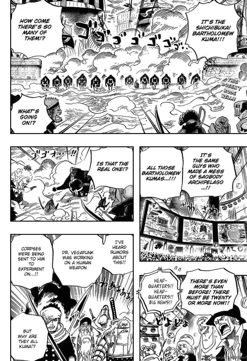 One Piece Chapter 562: Pirate Great Swirling Spider Squad! – Page 2