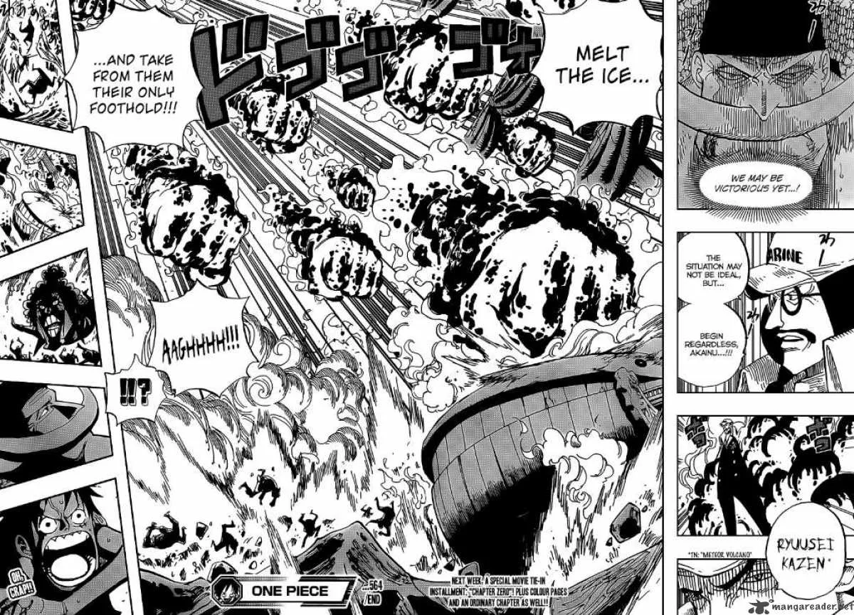One Piece Chapter 564: The Man Who Shakes The World – Page 14