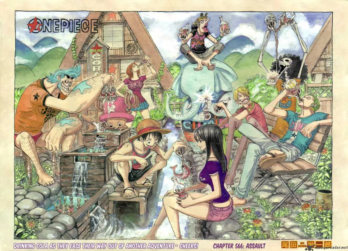 One Piece Chapter 566: Assault – Page 3