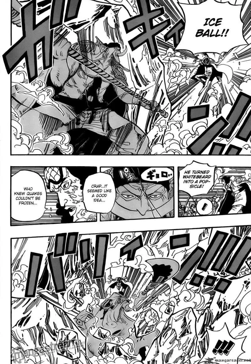 One Piece Chapter 567: Marineford Marine HQ Oris Plaza – Page 6